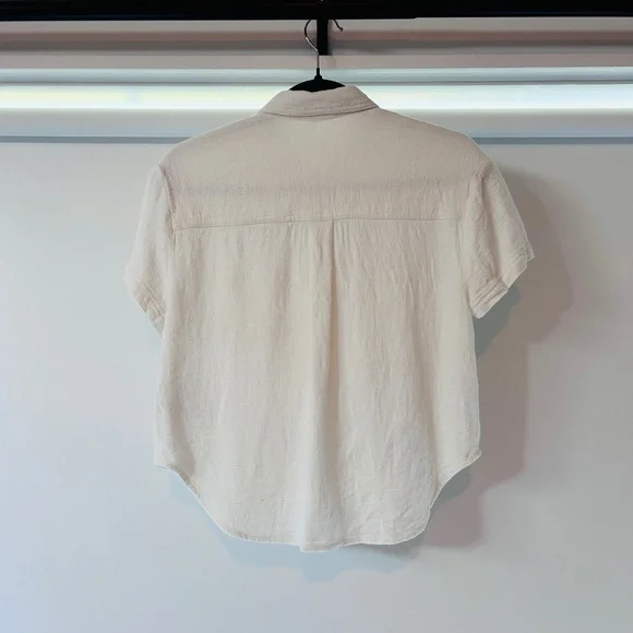 Madewell Breezewoven Beachside Shirttail Top - Picture 8 of 8